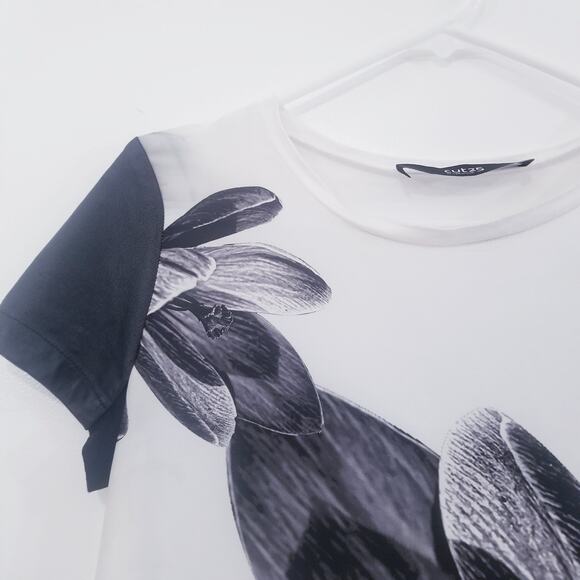 cut25 Yigal Azrouel Lambskin Sleeves Blouse - Picture 3 of 15